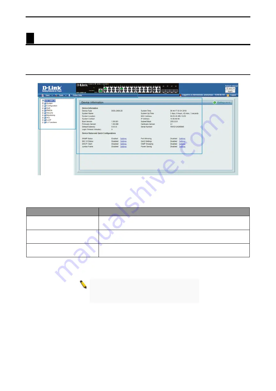 D-Link DGS-2000 Series Reference Manual Download Page 32