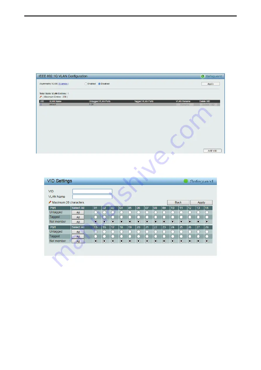 D-Link DGS-2000 Series Reference Manual Download Page 52