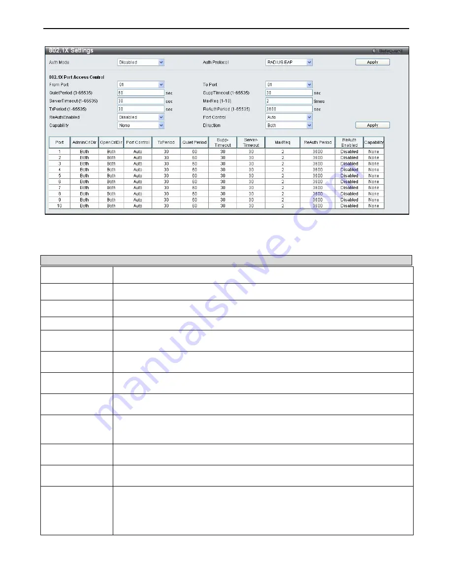 D-Link DGS-3200-16 - Switch - Stackable Скачать руководство пользователя страница 126