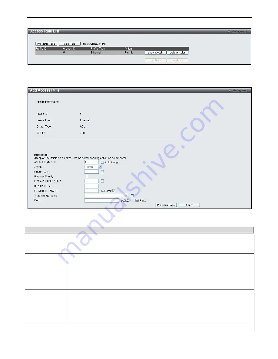 D-Link DGS-3200-16 - Switch - Stackable User Manual Download Page 169