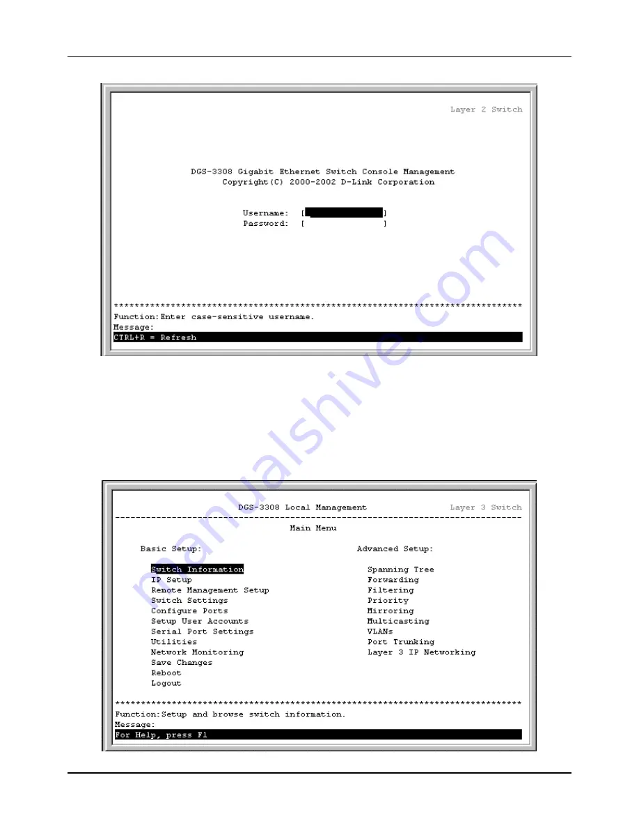 D-Link DGS-3308TG User Manual Download Page 67