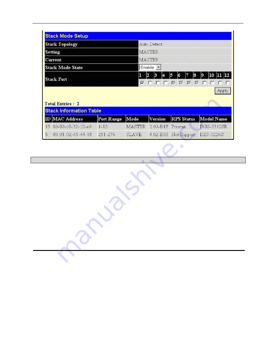 D-Link DGS-3312SR Product Manual Download Page 45