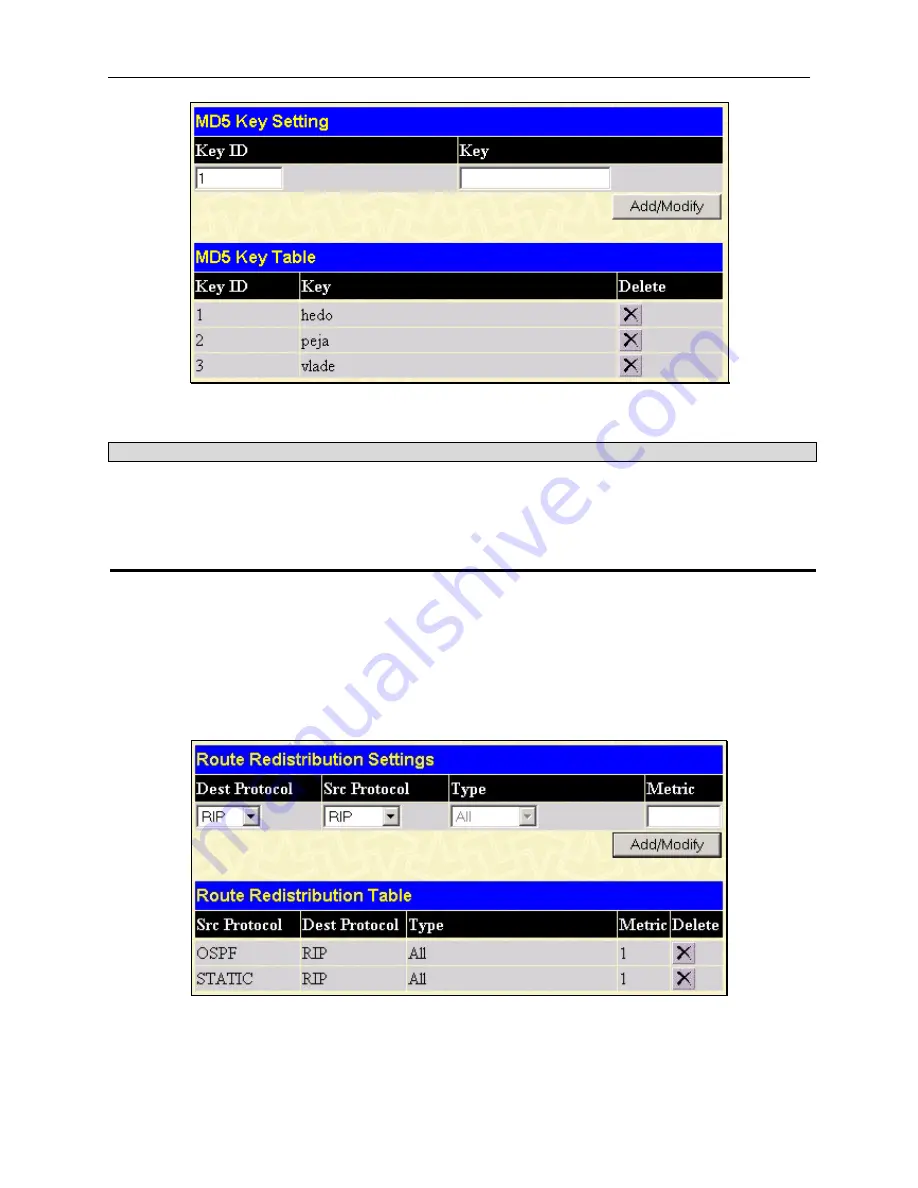 D-Link DGS-3312SR Product Manual Download Page 124