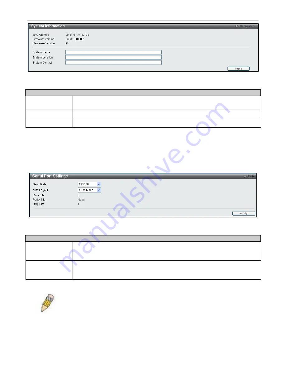 D-Link DGS-3700 Series User Manual Download Page 19