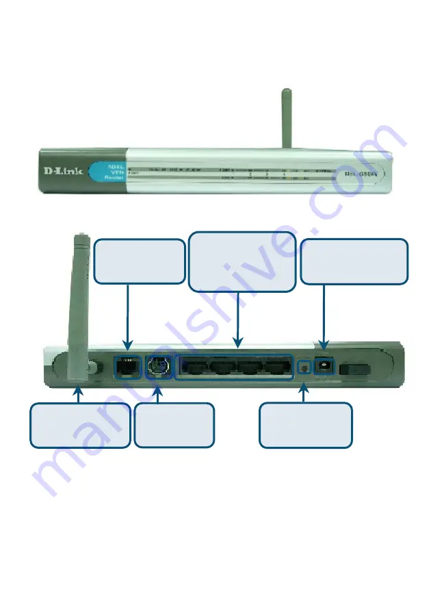 D-Link DSL-G804V Quick Information Manual Download Page 2