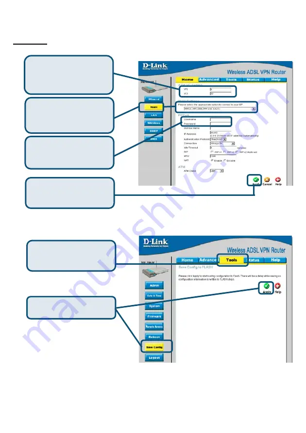 D-Link DSL-G804V Quick Information Manual Download Page 11