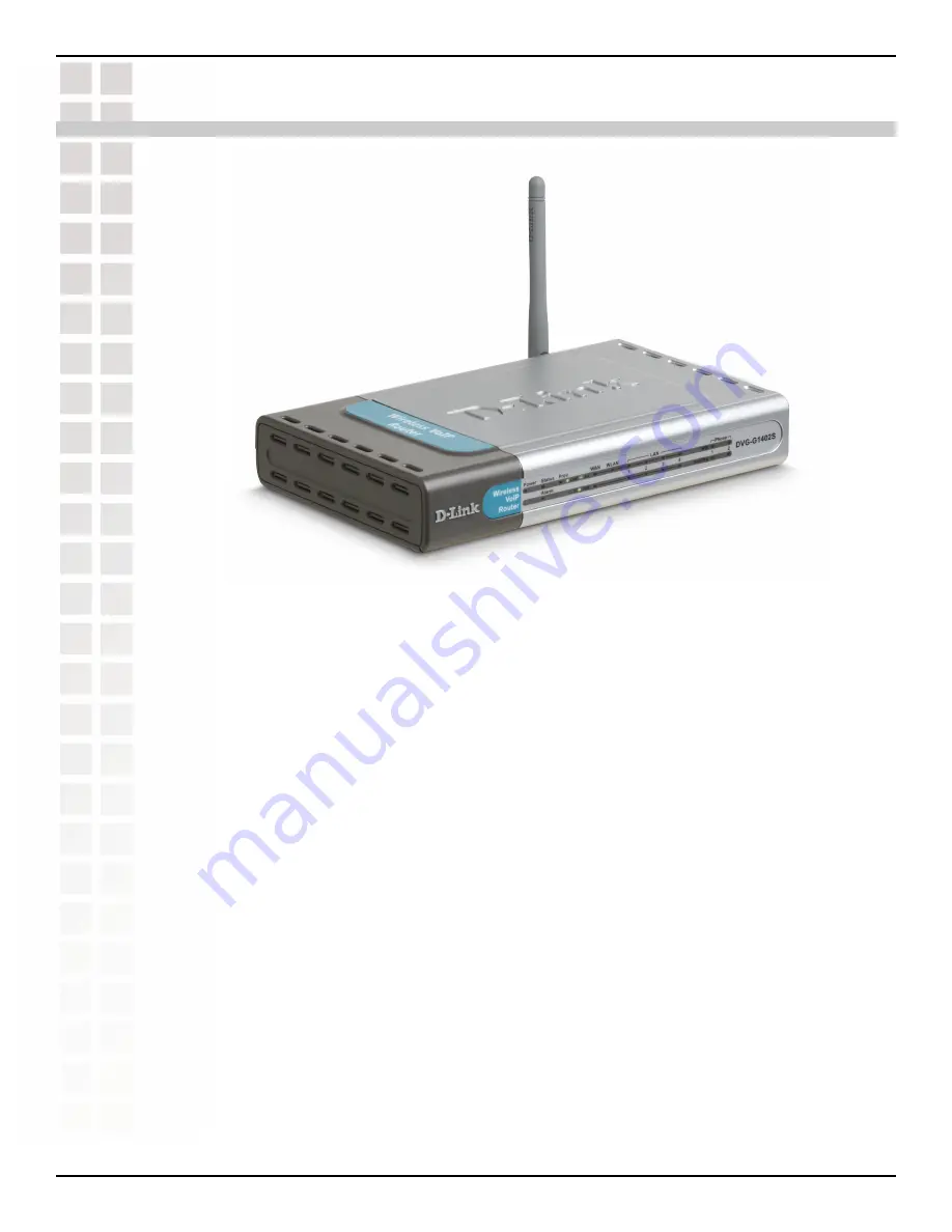 D-Link DVG-G1402S - Wireless Broadband VoIP Router User Manual Download Page 3