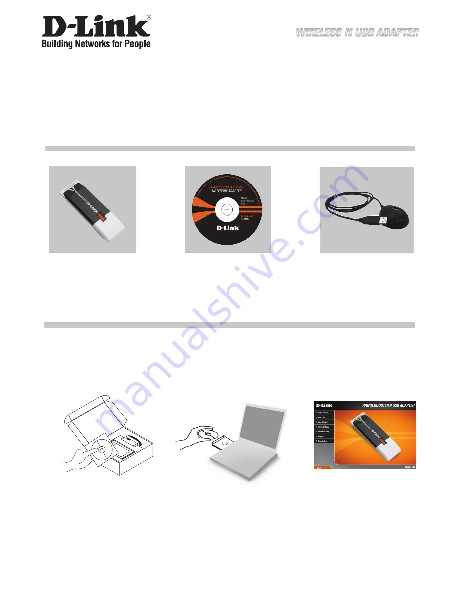 D-Link DWA140 - RANGE BOOSTER N USB ADAPTOR Quick Install Manual Download Page 22