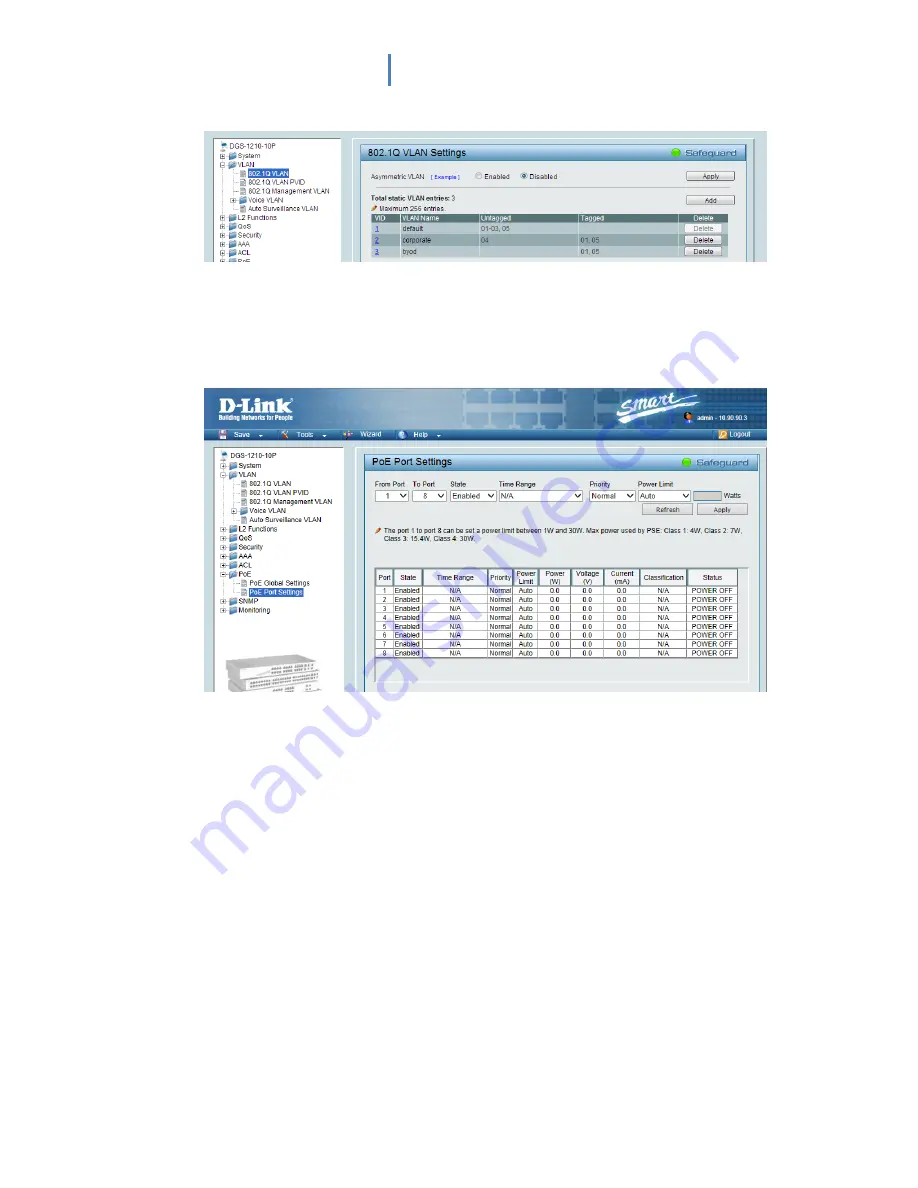 D-Link DWS-3160 Series Configuration Manual Download Page 21