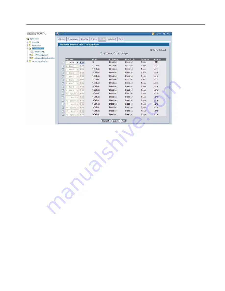 D-Link DWS-4026 User Manual Download Page 551