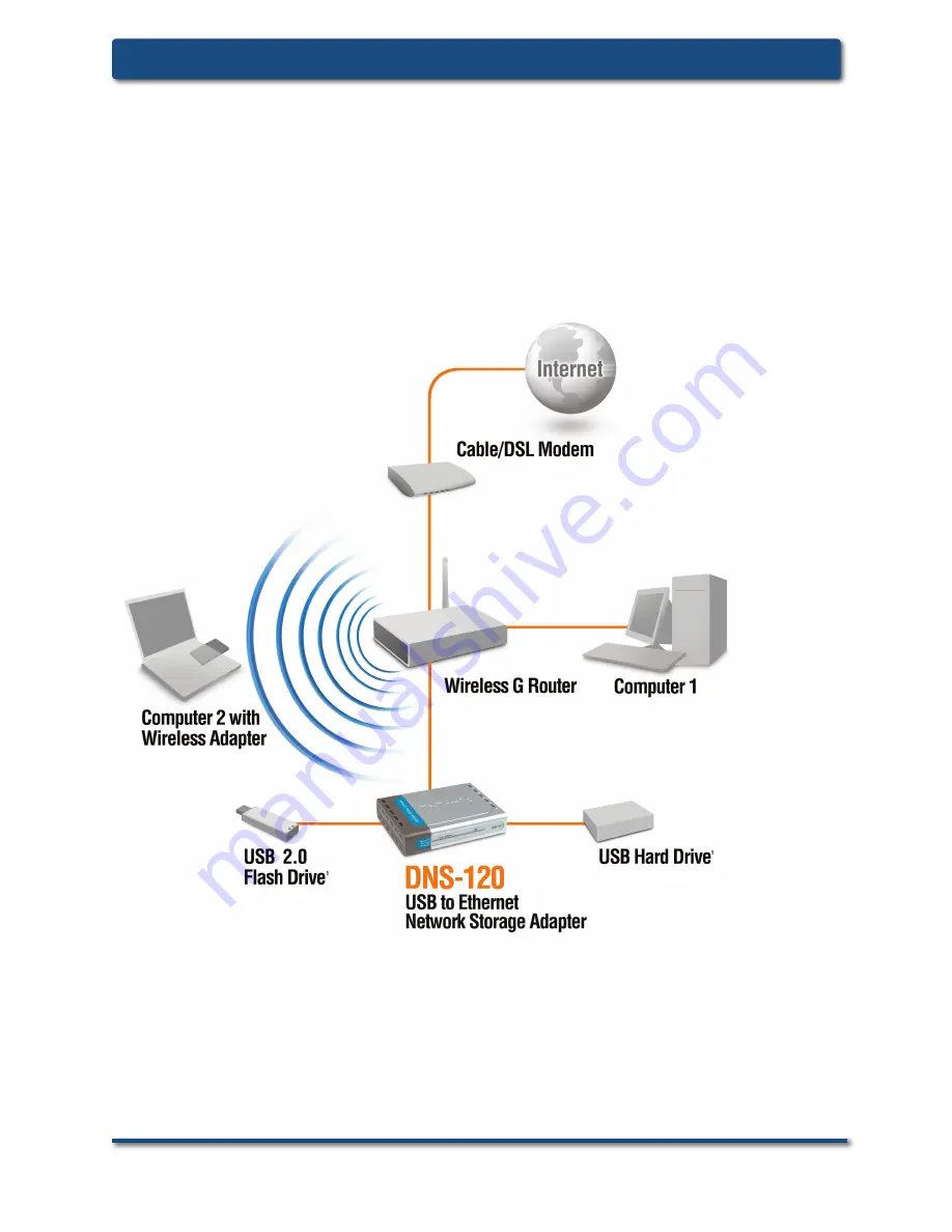 D-Link Express EtherNetwork DNS-120 Скачать руководство пользователя страница 5