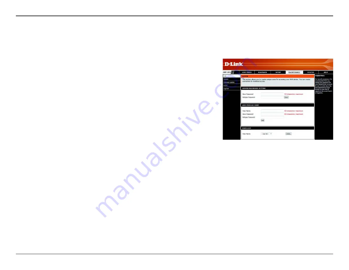 D-Link mydlink DNR-202L/A2A User Manual Download Page 53