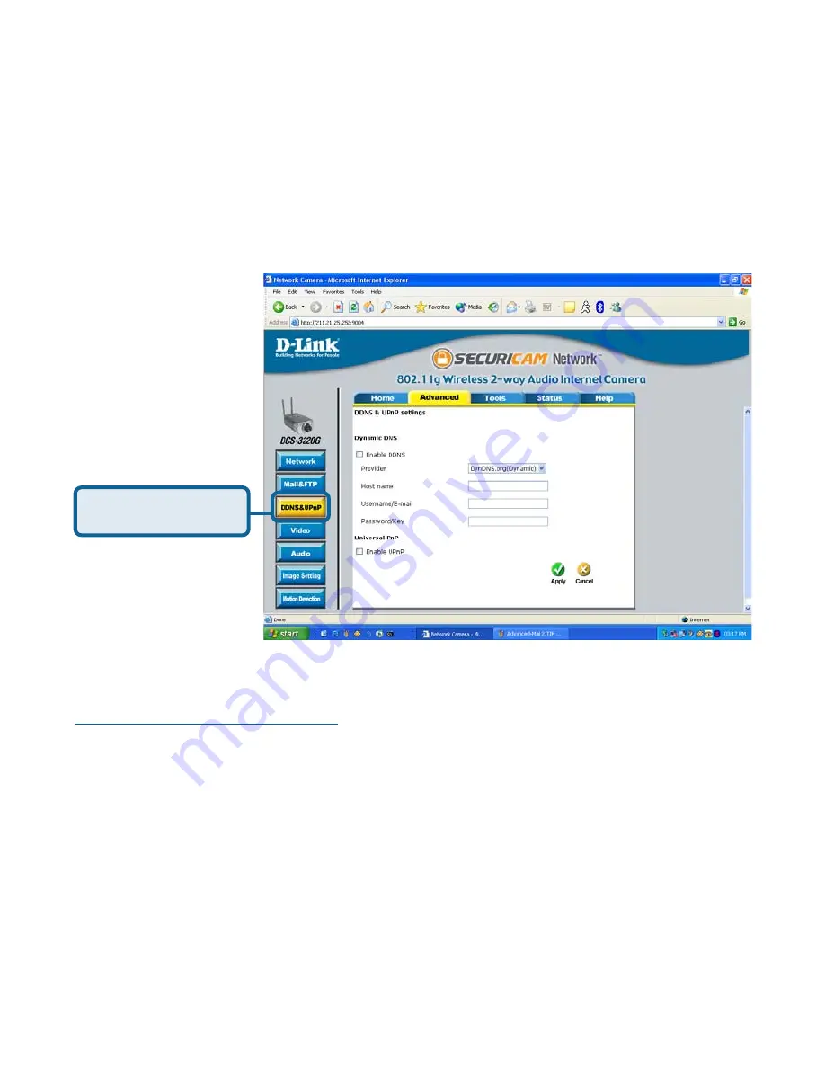 D-Link SECURICAM Network DCS-3220G Manual Download Page 44