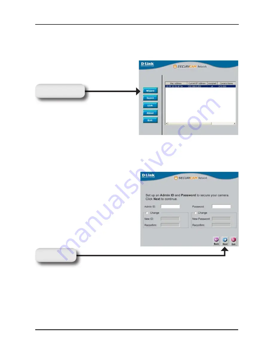 D-Link SECURICAM Network DCS-900 Install Manual Download Page 8