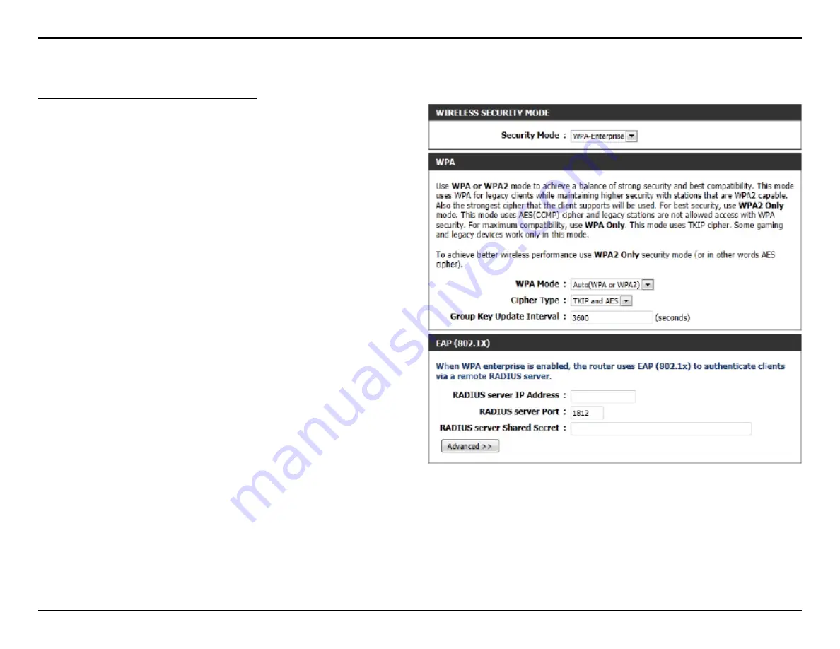 D-Link Whole Home Cloud Router 2000 User Manual Download Page 61