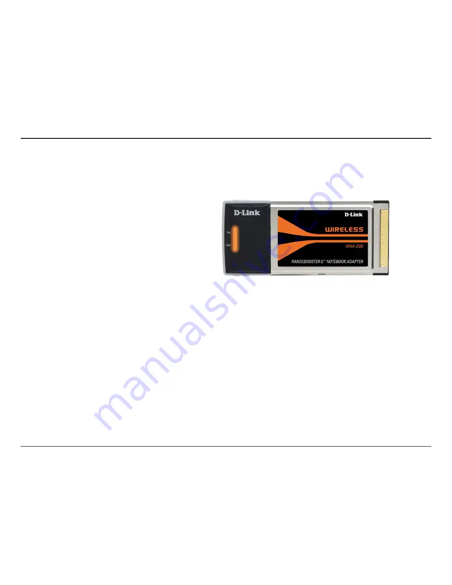 D-Link WNA-2330 - Rangebooster G Cardbus 802.11G... User Manual Download Page 4