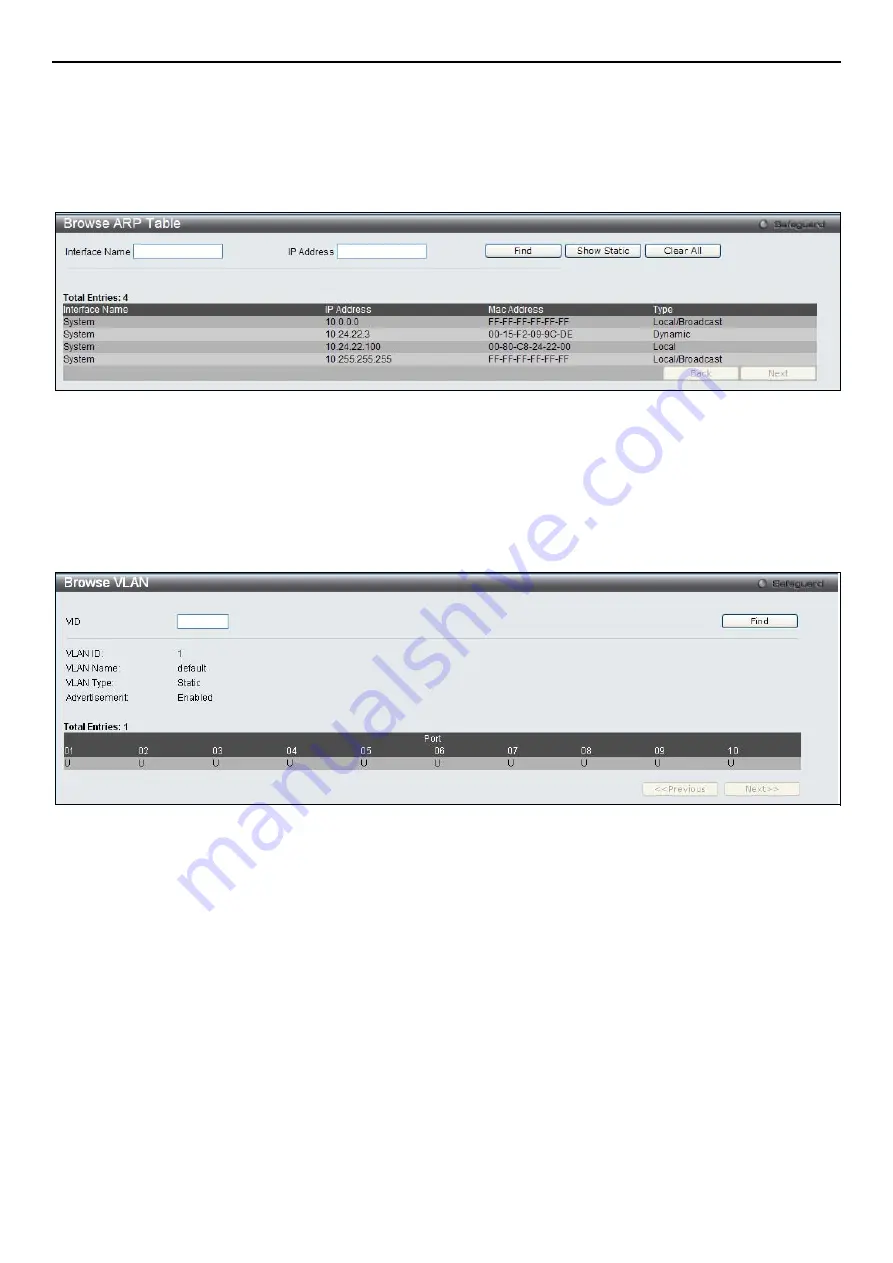 D-Link xStack DGS-3200 Series Скачать руководство пользователя страница 218