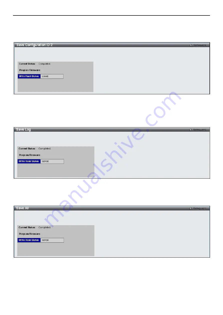 D-Link xStack DGS-3200 Series User Manual Download Page 225