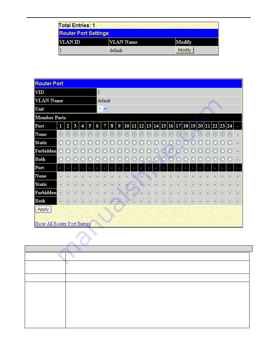 D-Link xStack DGS-3426 User Manual Download Page 153