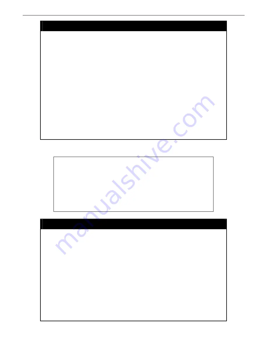 D-Link xStack DGS-3600 Series Cli Manual Download Page 162