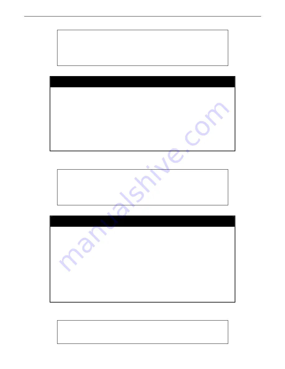 D-Link xStack DGS-3600 Series Cli Manual Download Page 198