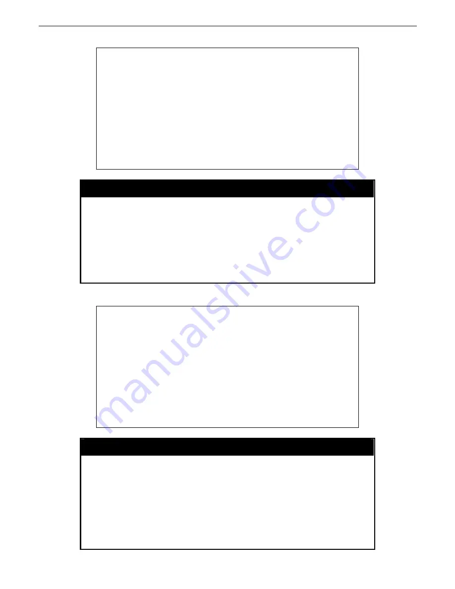 D-Link xStack DGS-3600 Series Cli Manual Download Page 324