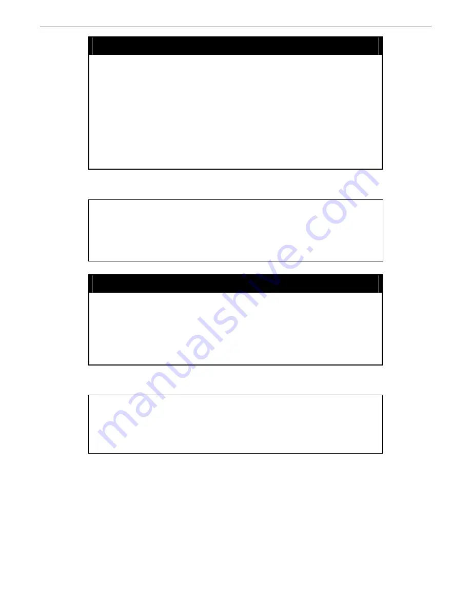 D-Link xStack DGS-3612G series Cli Manual Download Page 19