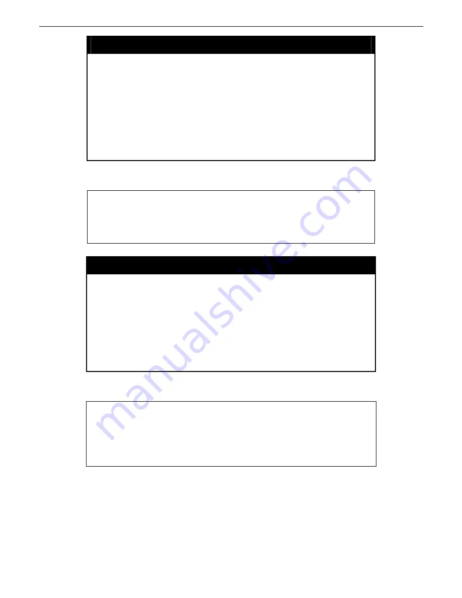 D-Link xStack DGS-3612G series Cli Manual Download Page 20