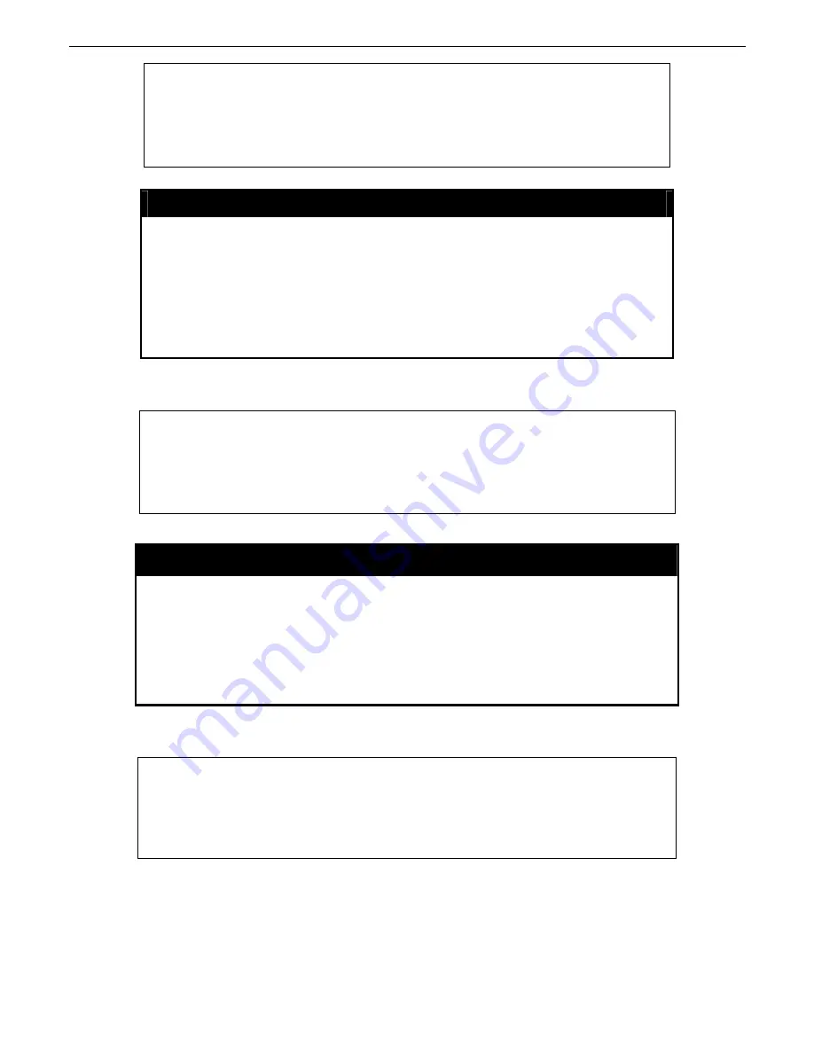 D-Link xStack DGS-3612G series Cli Manual Download Page 143