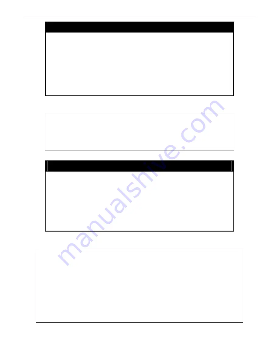 D-Link xStack DGS-3612G series Cli Manual Download Page 182