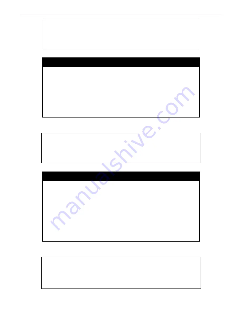 D-Link xStack DGS-3612G series Cli Manual Download Page 216