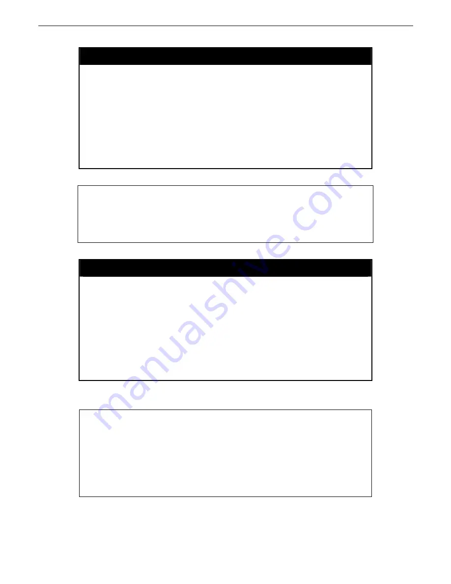 D-Link xStack DGS-3612G series Cli Manual Download Page 232