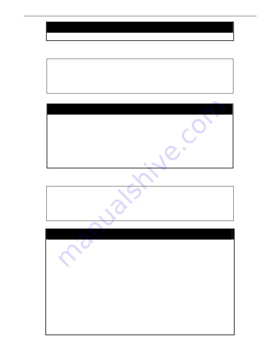 D-Link xStack DGS-3612G series Cli Manual Download Page 244