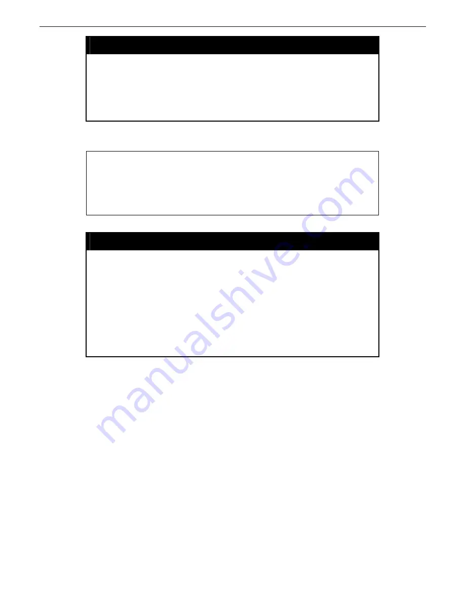 D-Link xStack DGS-3612G series Cli Manual Download Page 316