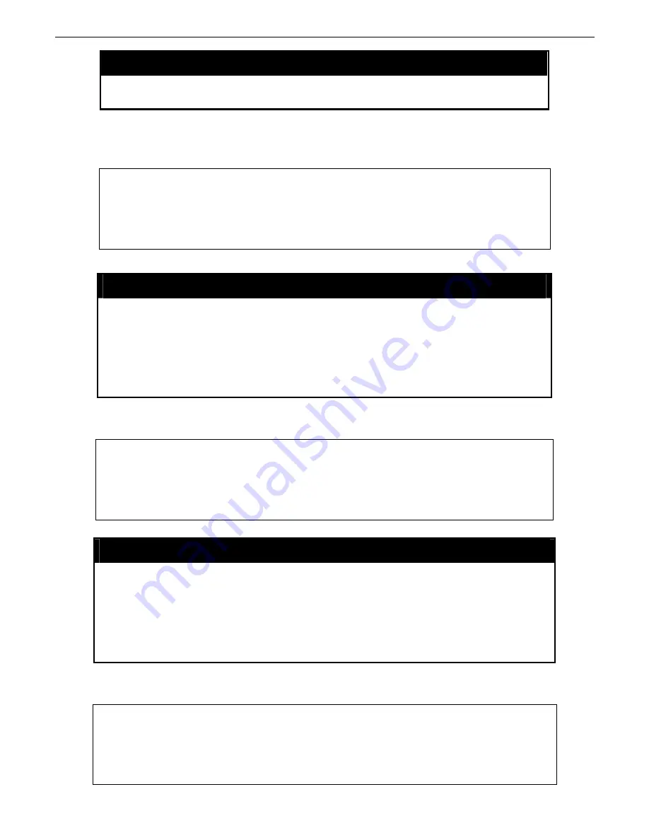 D-Link xStack DGS-3612G series Cli Manual Download Page 336