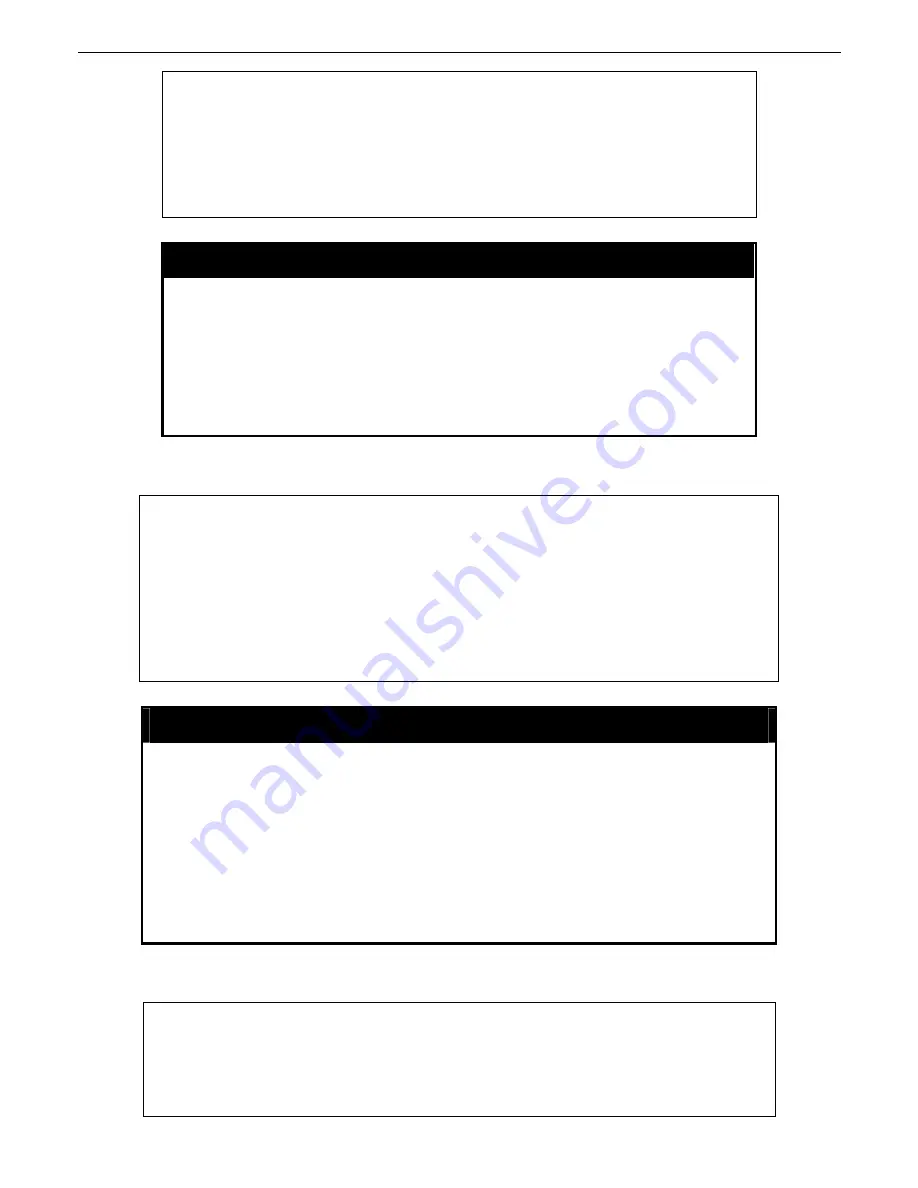 D-Link xStack DGS-3612G series Cli Manual Download Page 366