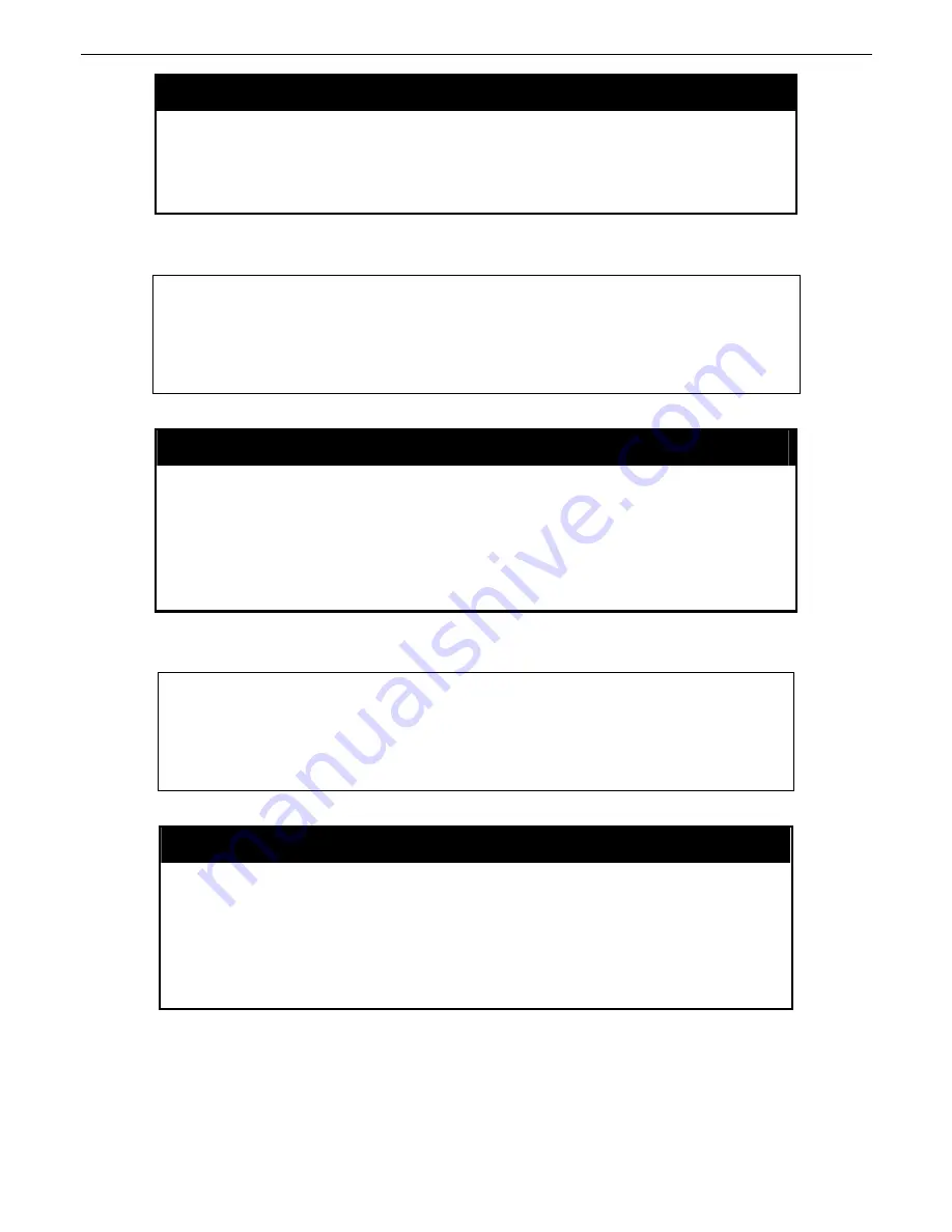 D-Link xStack DGS-3612G series Cli Manual Download Page 422