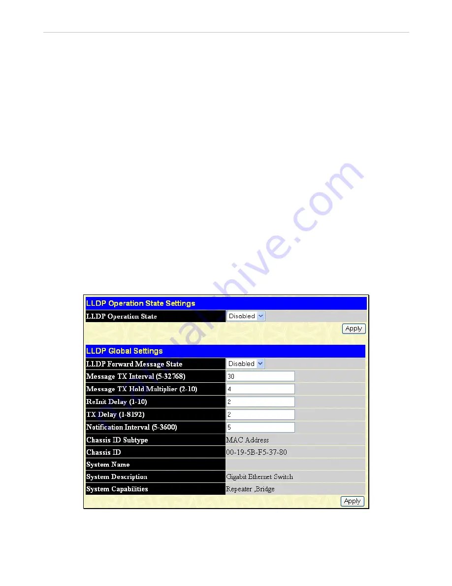 D-Link xStack DGS-3612G series Reference Manual Download Page 163