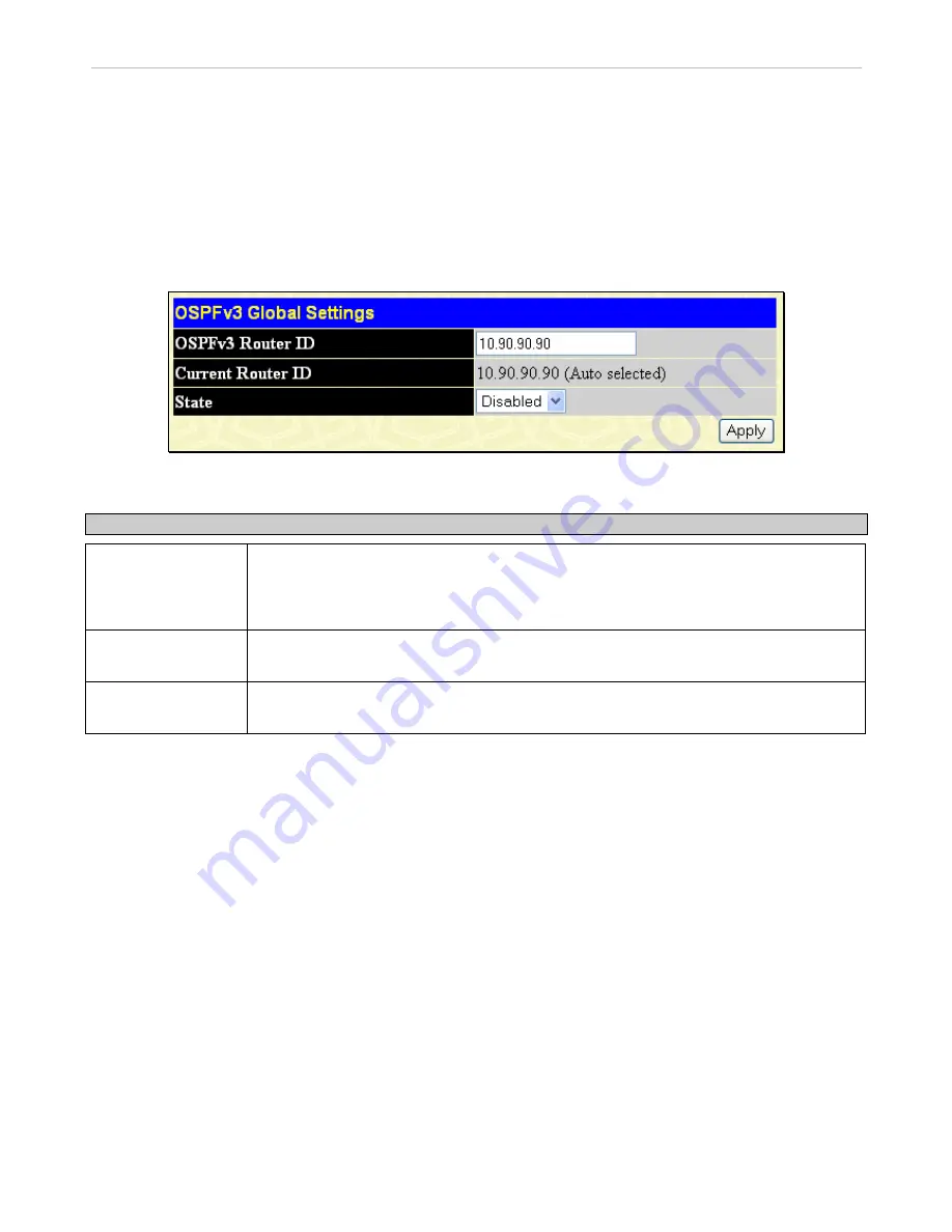 D-Link xStack DGS-3612G series Reference Manual Download Page 240