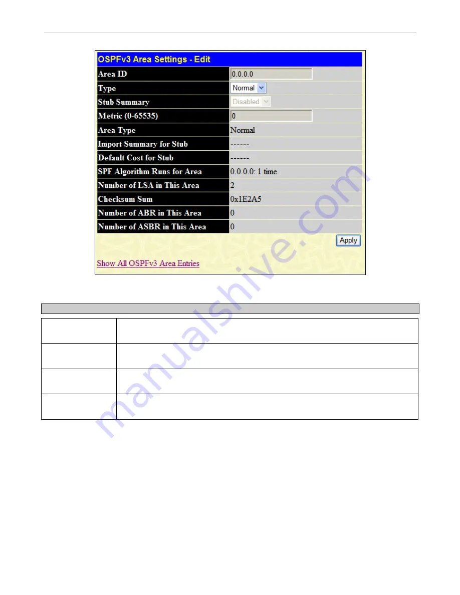 D-Link xStack DGS-3612G series Reference Manual Download Page 242