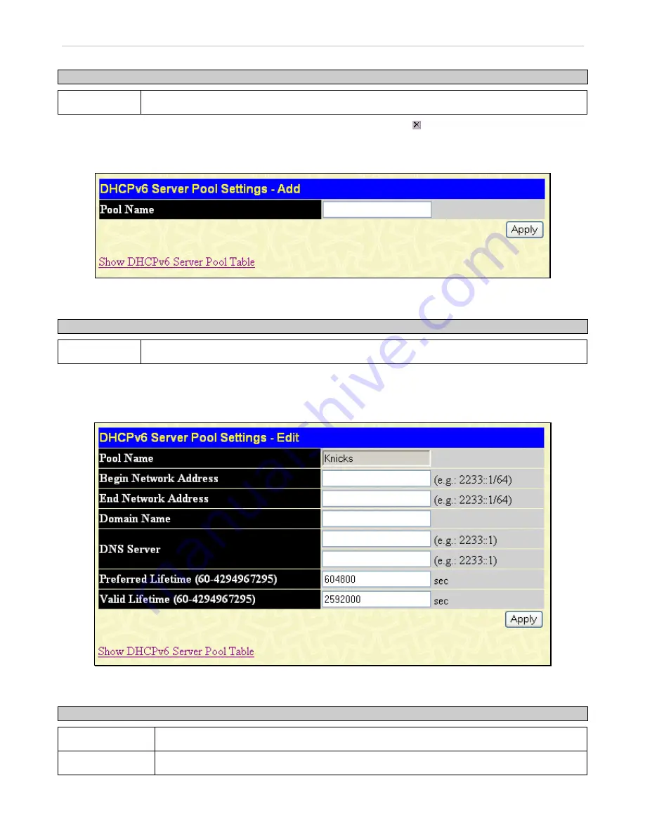 D-Link xStack DGS-3612G series Reference Manual Download Page 256