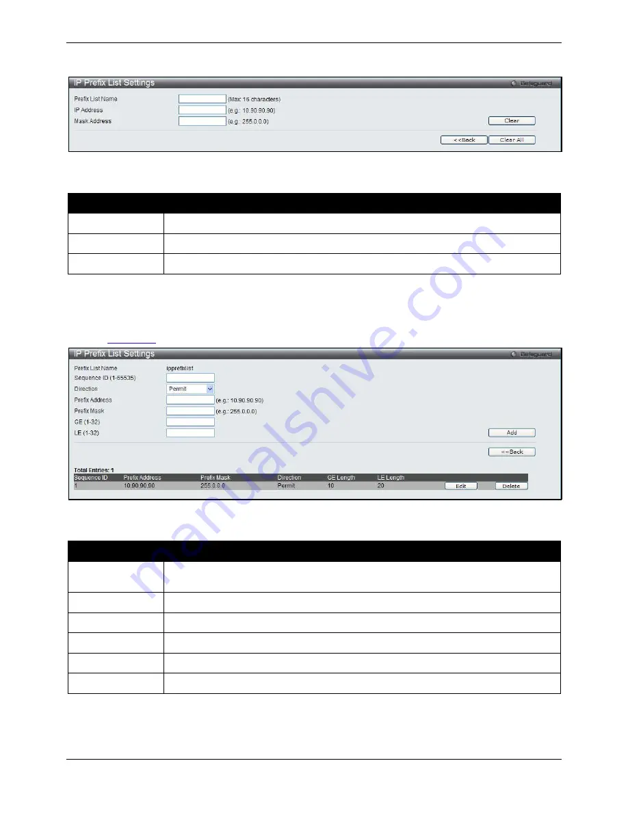 D-Link xStack DGS-3620-52P Reference Manual Download Page 263