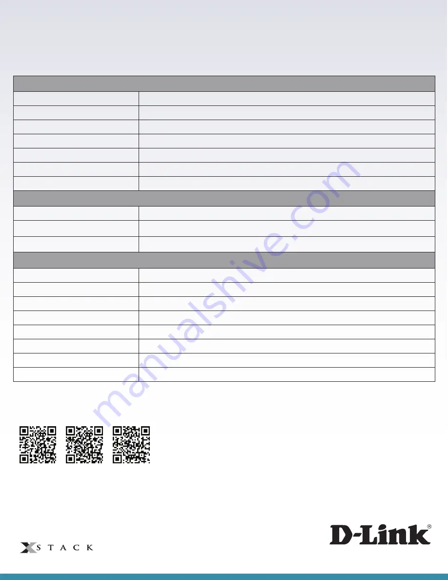 D-Link xStack Storage DSN-4000 Series Datasheet Download Page 5