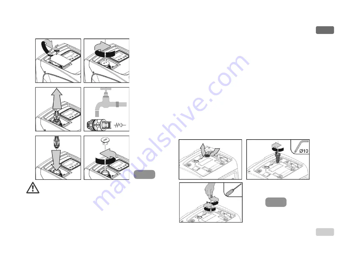 DAB E.SYBOX MINI Instruction For Installation And Maintenance Download Page 107