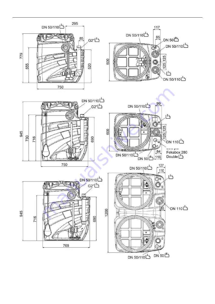 DAB FEKABOX 200 Instruction For Installation And Maintenance Download Page 124