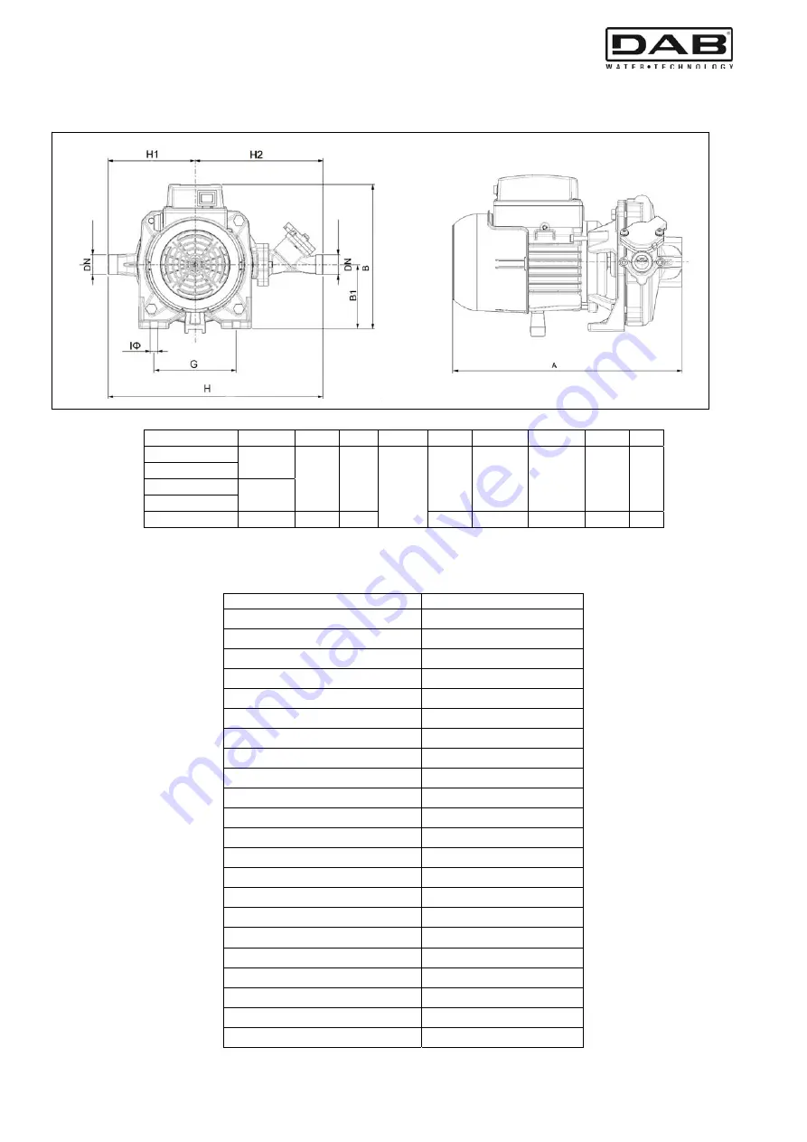 DAB K 20/9 HA Instruction For Installation And Maintenance Download Page 21