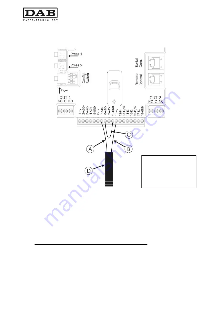 DAB MCE-11/P Instruction For Installation And Maintenance Download Page 126