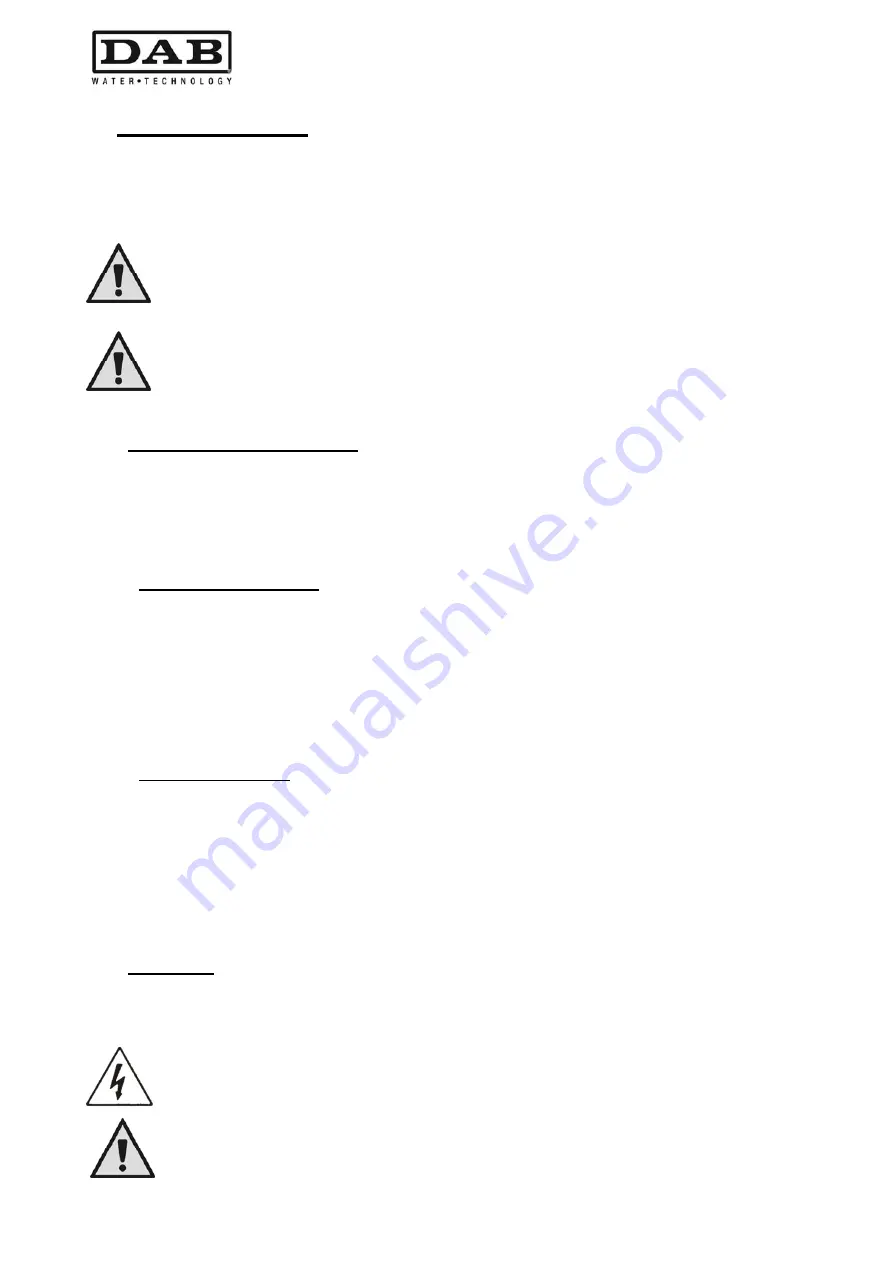 DAB MCE-11/P Instruction For Installation And Maintenance Download Page 498