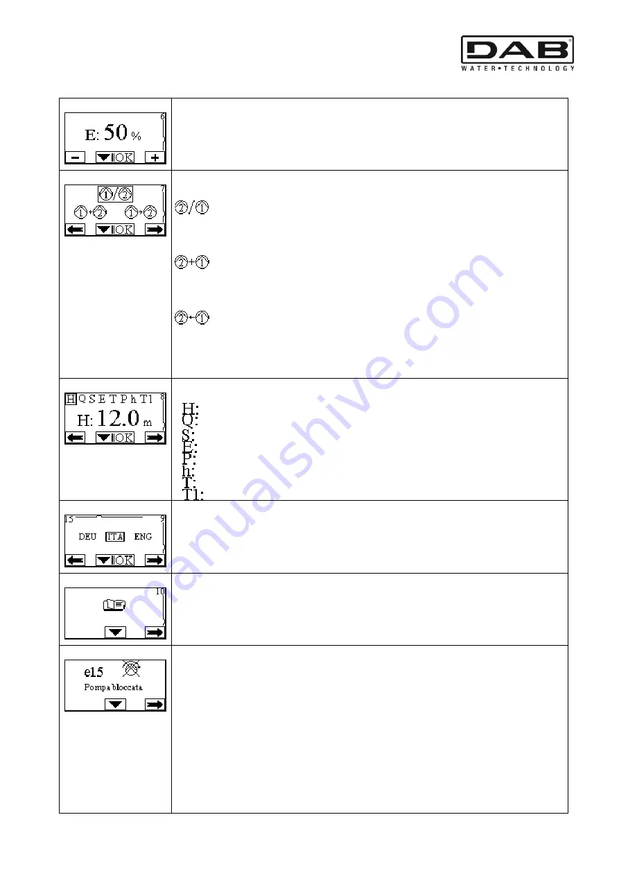 DAB MCE-150/C Instruction For Installation And Maintenance Download Page 125