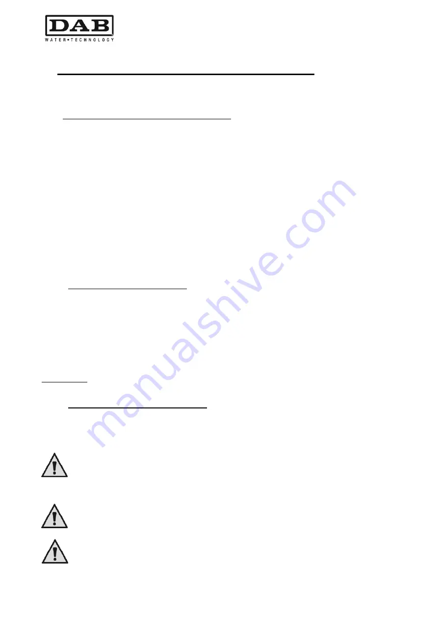 DAB MCE-22/P Instruction For Installation And Maintenance Download Page 140